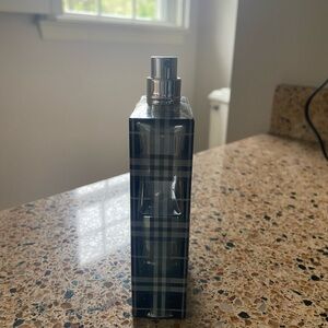 USED 50% Burberry Brit for Men 3.3 oz / 100ml EDT Old Formula